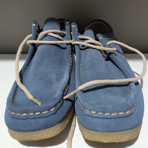 Clarks Shacre II Run Blue Suede Men’s Shoes(Size 8.5 M / UK 7.5 G) - Picture 5 of 6